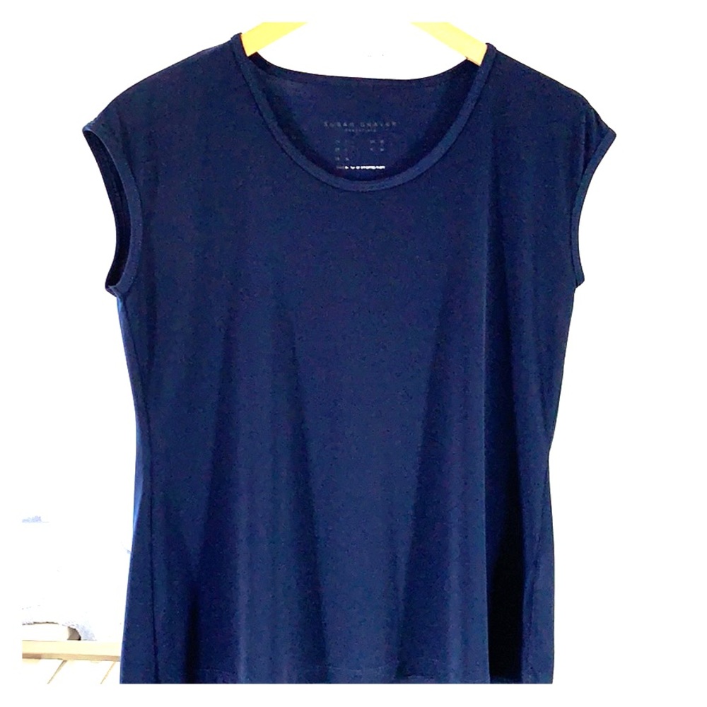 Susan Graver liquid knit tee